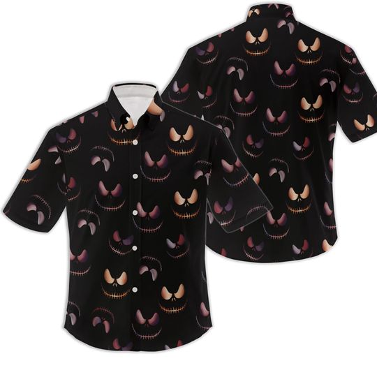 Pumpkin King Disney Halloween Hawaii Shirt, Halloween Party Aloha Shirt, Disney Trip