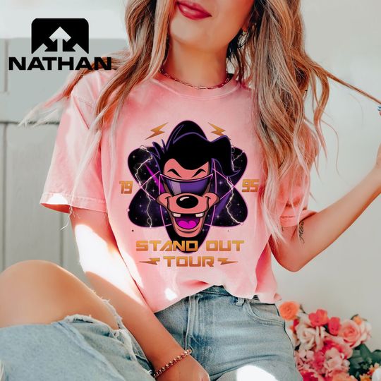 Disney Powerline Stand Out Tour Shirt, Vintage Goofy Movie Powerline Shirt
