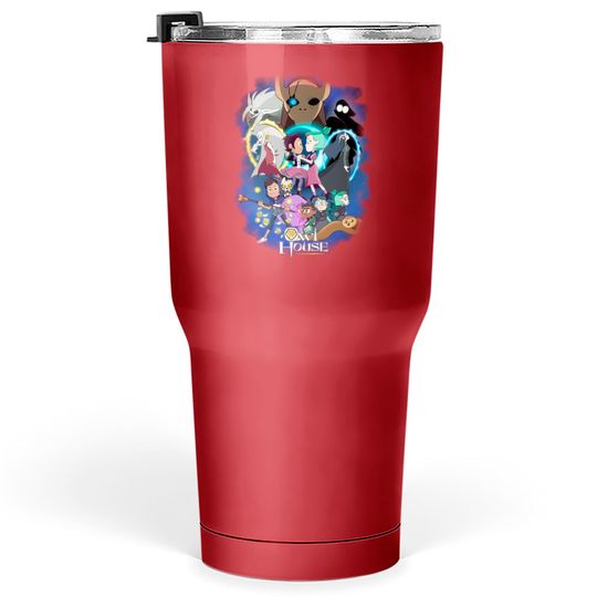Vintage The Owl House Comfort Colors Tumblers 30 oz, Disney The Owl House 2023 Tumblers 30 oz
