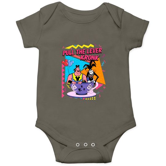 Pull the Lever Krock Onesies, Retro 90s Disney Onesies, Yzma Krock Onesies, Disney Villain Onesies, Emperors New Groove Onesies