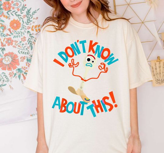 Disney Pixar Toy Story Forky I Don't Know About This T-Shirt,
