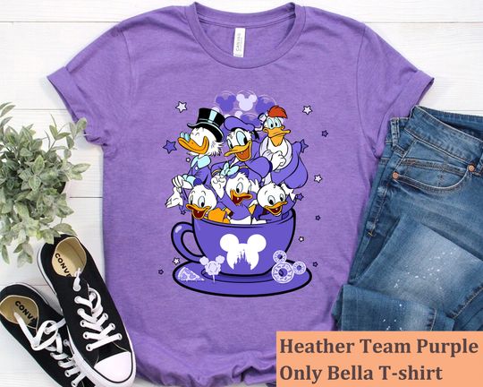 Disney 100 DuckTales Coffee Cup D100 T-Shirt, DuckTales Shirt,