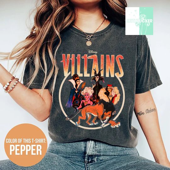 Retro Disney Villains Group