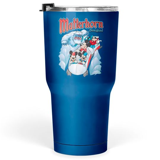 Disney Matterhorn Bobsleds  Tumblers 30 oz, Mickey And Friends Tumblers 30 oz