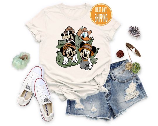 Disney Safari Trip Shirt, Mickey Safari Shirt