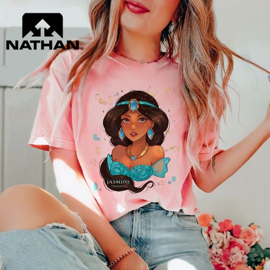 Jasmine Princess Shirt, Disney Princess Jasmine Shirt