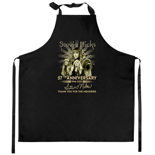 Stevie Nicks 57th 1966-2023 Kitchen Aprons, Fleetwood Mac Band Tour 2023