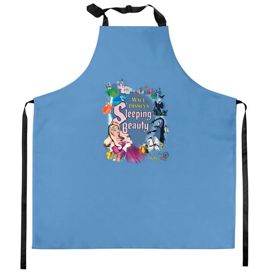 Disney Sleeping Beauty Kitchen Aprons, Disney Kitchen Aprons, Disney Princess Kitchen Aprons