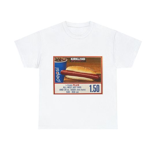 1.50 Costco Hot Dog and Soda Combo T-Shirt, Costco T-Shirt, Funny T-Shirt