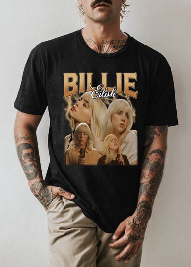 Billie Eilish Vintage Unisex T-shirt, Vintage Billie Eilish Shirt,