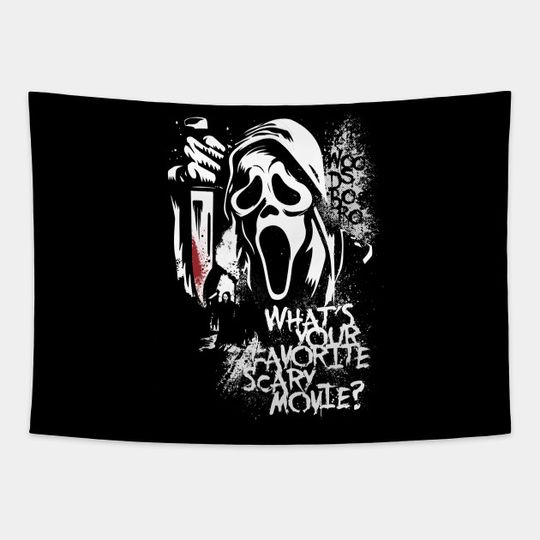 Discover Favorite Scary Movie - Scream - Tapestry