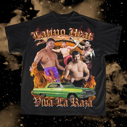 Discover Eddie Guerrero - Viva La Raza T-Shirt, Eddie Guerrero Shirt, Eddie Guerrero TankTop, Eddie Guerrero Tee, Eddie Guerrero WWF Wrestling Shirt