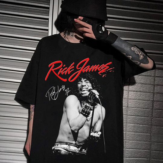 Rick James Signature Shirt, Rick James Vintage Shirt, Rick James Tank Top, Rick James Tour Shirt, Rick James Shirt, Rick James Tee