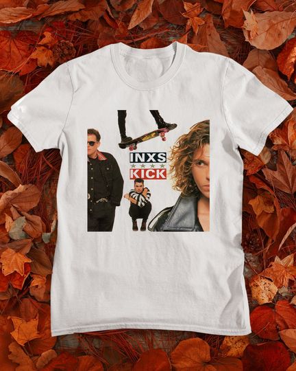 Discover Inxs Band - Kick Album Unisex T-Shirt, Vintage Inxs Band Shirt, Inxs Band Shirt, Retro Inxs Band Shirt, Inxs Band Graphic Tee, Inxs Unisex