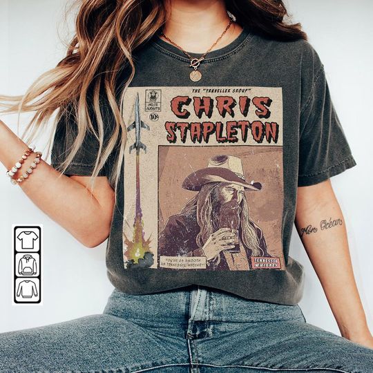 Chris Stapleton Shirt, Vintage World Tour 2023 T-Shirt