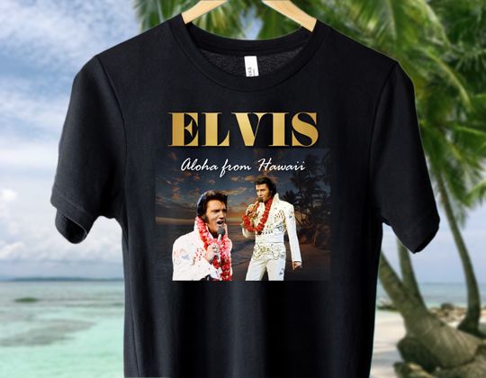 Elvis Presley, Aloha from Hawaii concert T-shirt