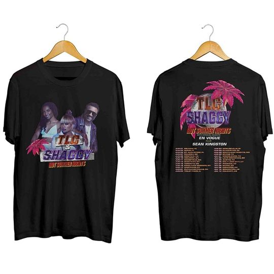 TLC And Shaggy Tour 2023 Shirt Gift For Fans Shirt,