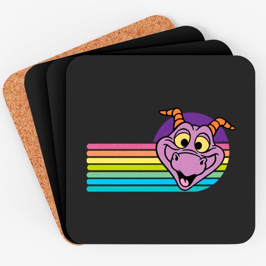 Disney vintage Coasters - Disney figment Coasters - Disney Epcot Coasters