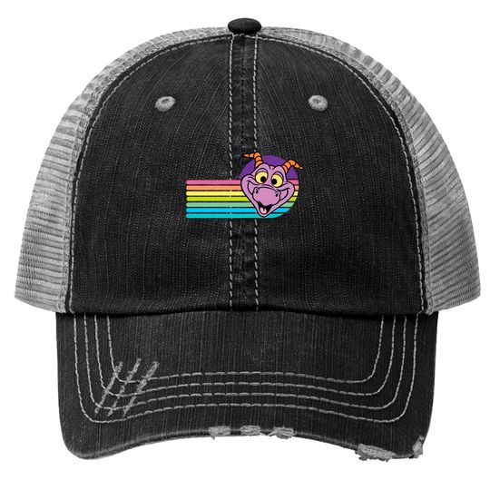 Disney vintage Trucker Hats - Disney figment Trucker Hats - Disney Epcot Trucker Hats
