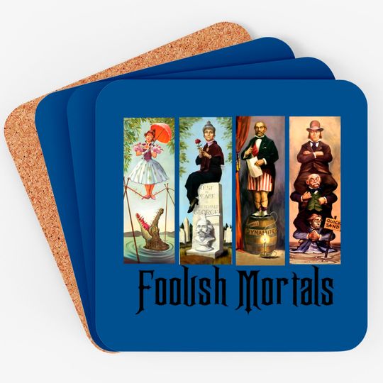 foolish mortals crop top, disney haunted mansion Flowy Cropped Tees