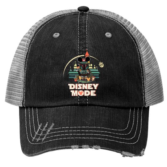 Comfort Colors Star Wars Disney Mode Darth Vader Trucker Hats