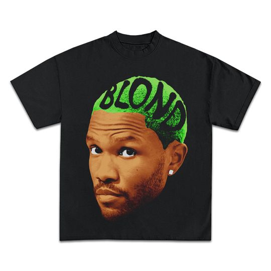 FRANK OCEAN T-SHIRT | Rap Tee Jumbo Face Album Cover Graphic