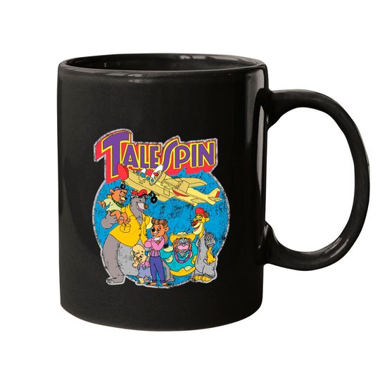 Disney's TaleSpin Graphic Mugs Main Cast Poster Mugs