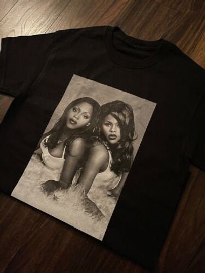 Lil Kim And Foxy Brown T Shirt, Vintage Lil Kim And Foxy Brown Shirt,