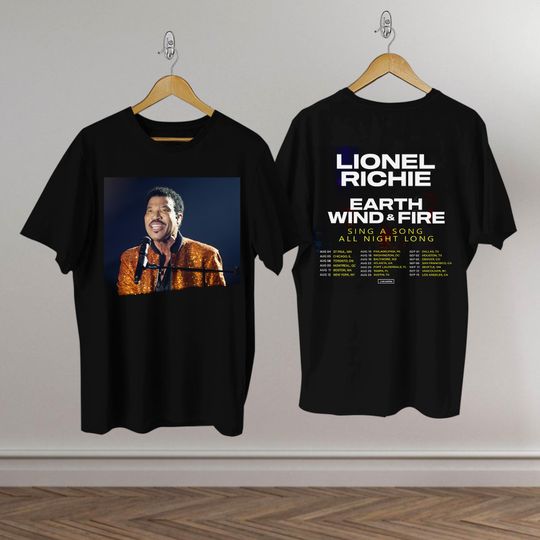 Vintage Lionel Richie and Earth, Wind & Fire 2023 Unisex T shirt