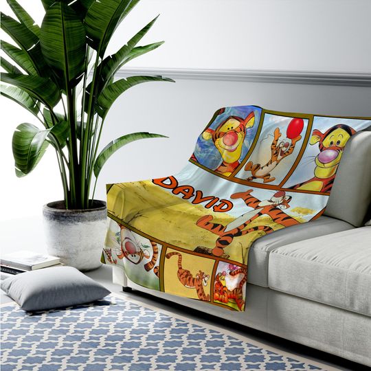 Disney Tigger Blanket, Winnie The Pooh Tigger Blanket