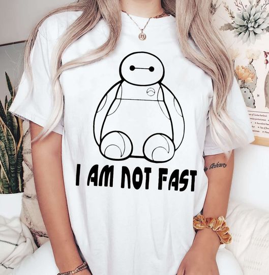 Cute I'm Not Fast Disney Baymax Shirt, Baymax I'm Not Fat Disney Shirt, Baymax Shirt, Chubby Baymax Shirt, Disney Gift