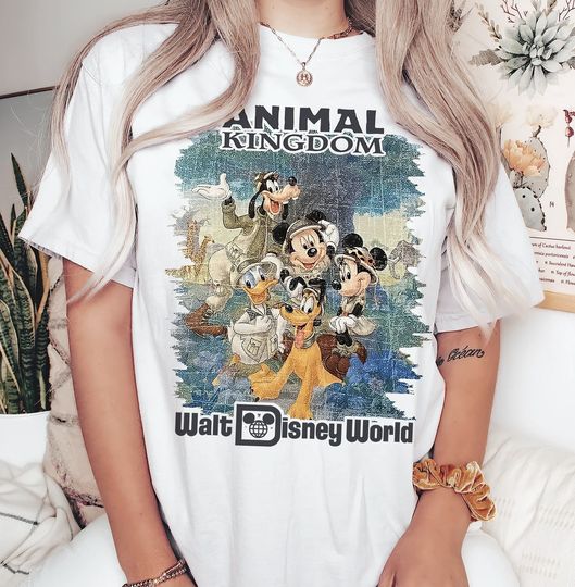 Retro Disney Safari 2023 Shirt, Disney Animal Kingdom Shirt, Disney Family Merch Shirt, Disneyland Trip, Disneyworld Vacation