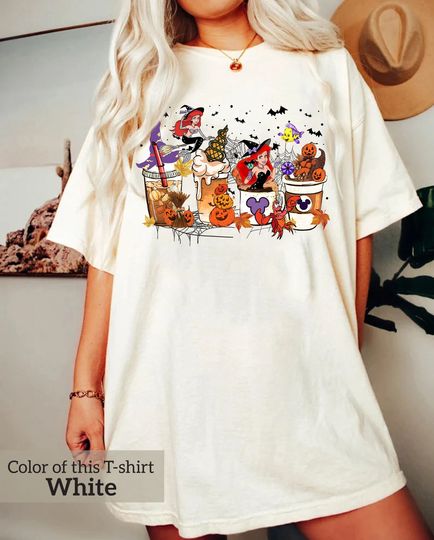 Mermaid Coffee Cup Shirt, Disney Little Mermaid Shirt