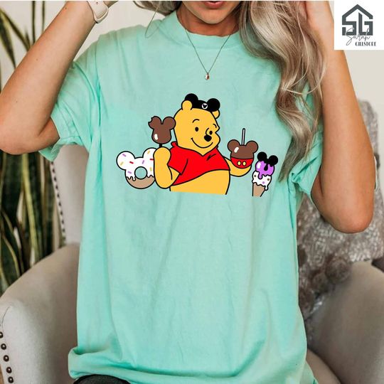 Winnie The Pooh Snacks Shirt, Disney Snacks Shirt, Disney Pooh Shirt
