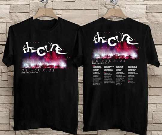 The Cure Show Of The Lost World US Tour 2023 T-Shirt, The Cure Tour 2023 T-Shirt
