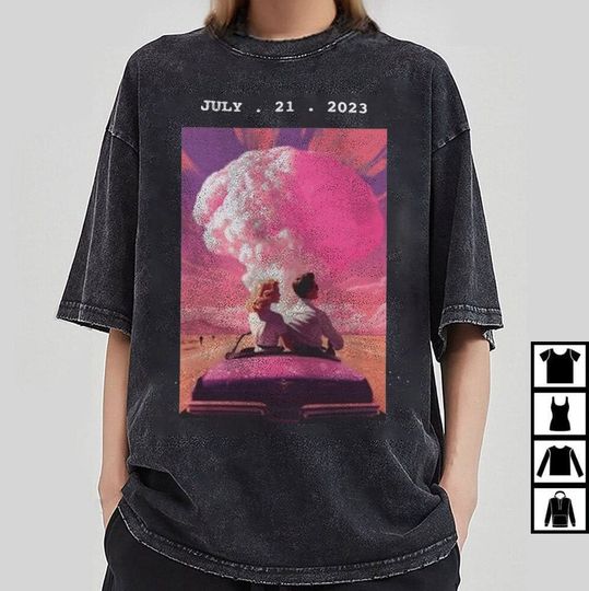 Barbenheimer Barbie Movie Oppenheimer Shirt, Barbie Movie T-Shirt