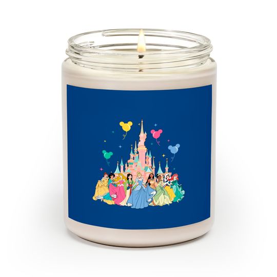 Disney Princess Scented Candles, Disneyland Scented Candles
