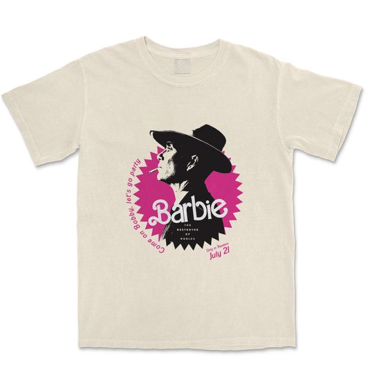 Vintage Come on Bobby Lets Go Party Comfort Colors Shirt, Barbenheimer Shirt