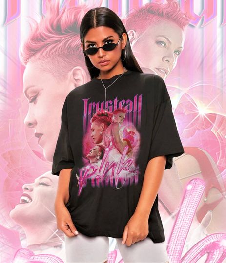 P!nk Pink Singer Trustfall Album 2023 Tour T-Shirt, Summer carnival Shirt, Pink Tour Gift Shirt, Music Tour 2023 Shirt