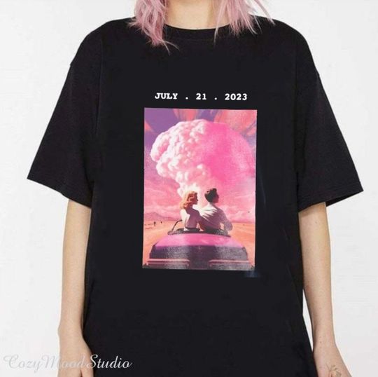 Barbie Oppenheimer T-Shirt, Barbie Movie Oppenheimer tshirt, Nolan Movies T-Shirt