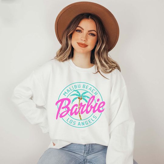 2023 Barbie Movie Shirt, Barbie and Ken Shirt, Barbie Malibu Sweatshirt