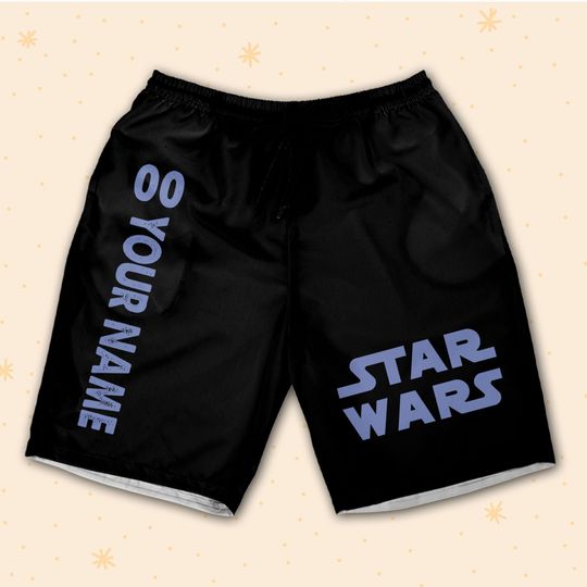 Personalize  Starwar Han Solo Shorts JS Shorts Sports Outfits Cute Gifts For Fans Disney