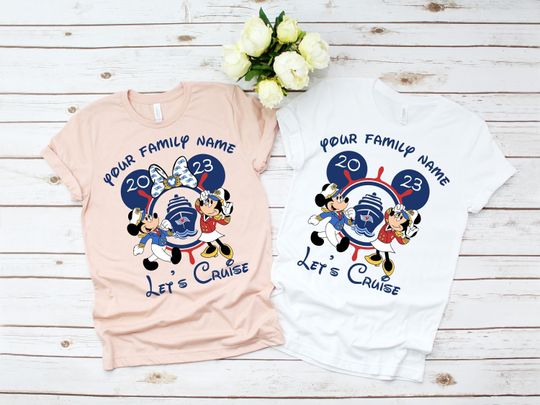 Disney Cruise Shirt, Disney Let's Cruise T Shirt