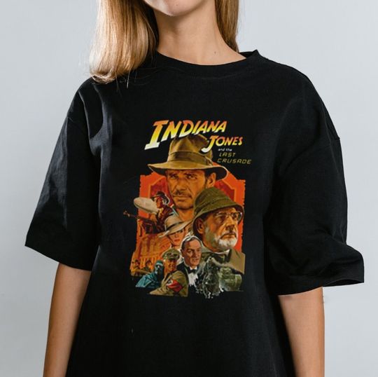 Indiana Jones Disneyland 1995 T-Shirt, Disneyland Adventure, Indiana Jones Shirt