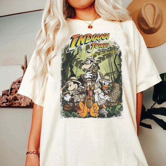 Retro Disney Indiana Jones Shirt, Indiana Jones Ride Adventure Shirt
