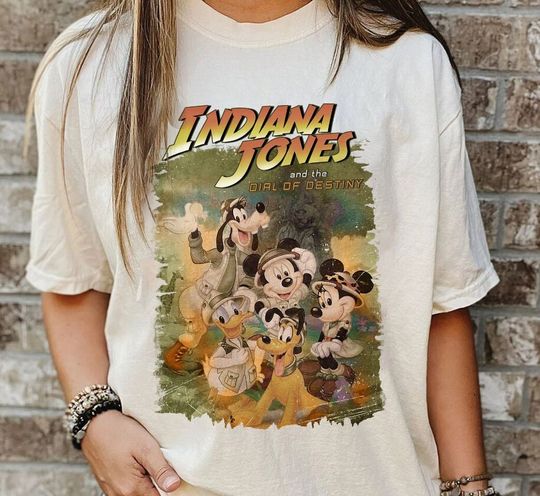 Retro Disney Indiana Jones Adventure Disneyland Shirt, Indiana Jones Ride Shirt