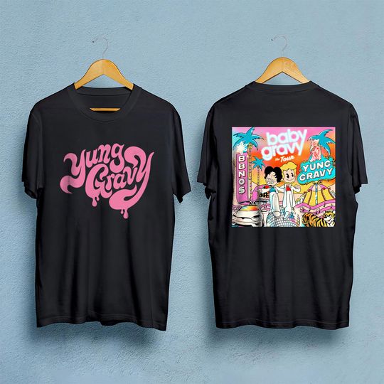 Yung Gravy Tour 2023 T-Shirt, Baby Gravy Tour 2023 Shirt