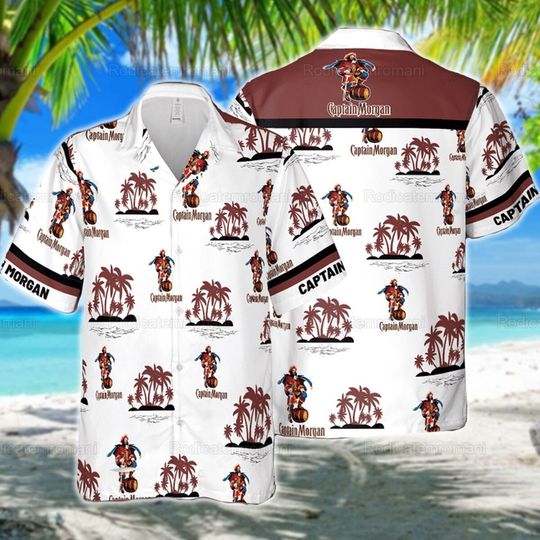 Discover Captain Morgan Button Shirt, Captain Morgan Shirt