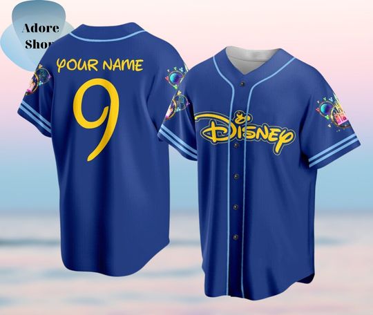 Magic Kingdom Baseball Jersey, Custom Disneyland 2023 Mickey  Baseball Jersey