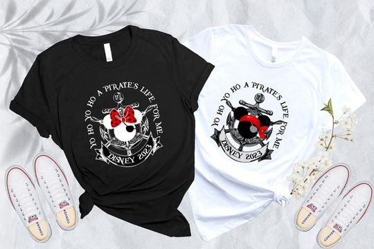 Disney Pirate Cruise Shirt, Minnie Mickey Pirate Shirts, Disney Pirate Shirt